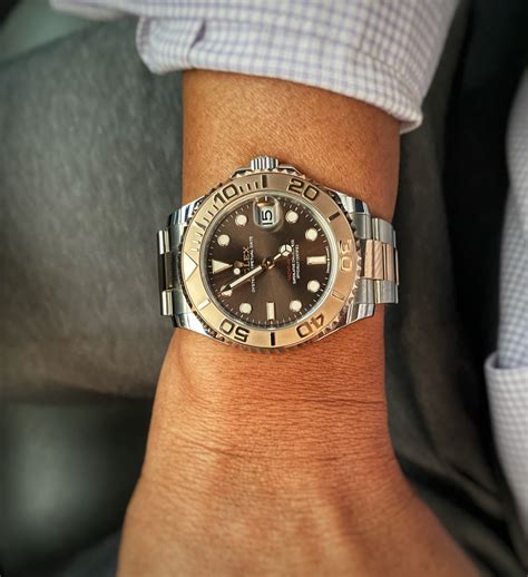 37mm rolex on arm|Rolex yacht master 37.